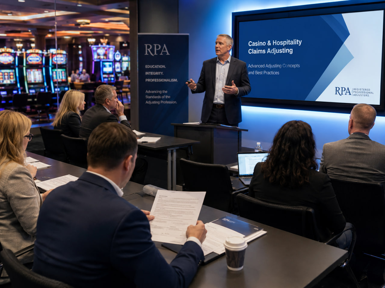 Registered adjuster education and professional designation resources
